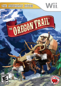 Oregon Trail Wii US box art